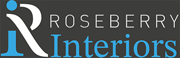 rosberry interiors logo on black